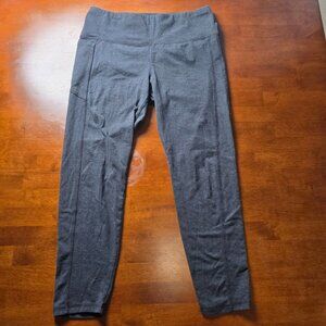 Energy Zone Women's Cotton Stretch High Waist Ankle Legging - Size L